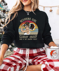Washington Redskins Girls Classy Sassy And A Bit Smart Assy T Shirt
