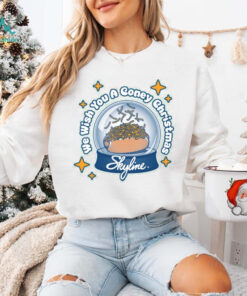 We Wish You A Coney Christmas Snow Globe Shirt
