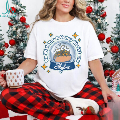 We Wish You A Coney Christmas Snow Globe Shirt