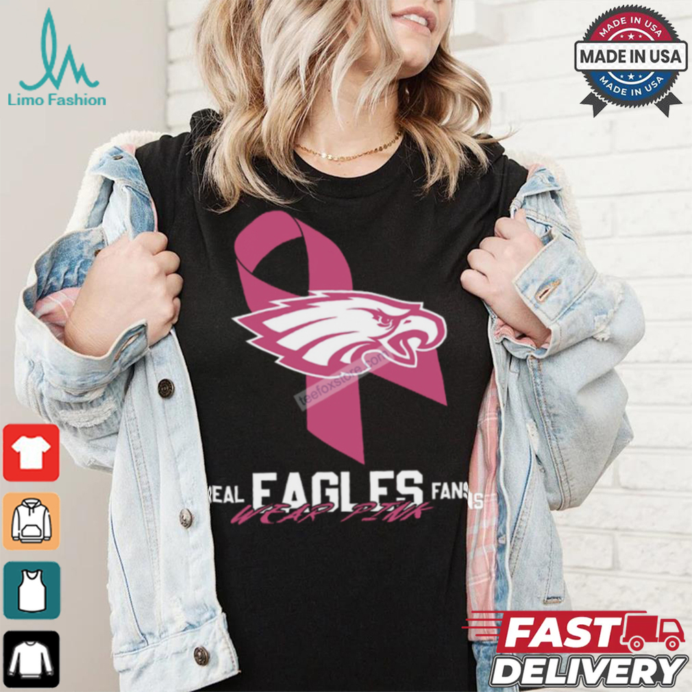 Wear Pink Philadelphia Eagles Graphic T Shirt Wear Pink Philadelphia Eagles Graphic T Shirt