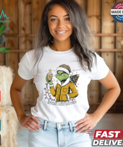 West Virginia Mountaineers x Santa Grinch Is This Jolly Enough Merry Christmas Shirt