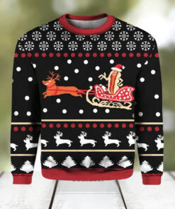 Wienerschnitzel Ugly Christmas Sweater