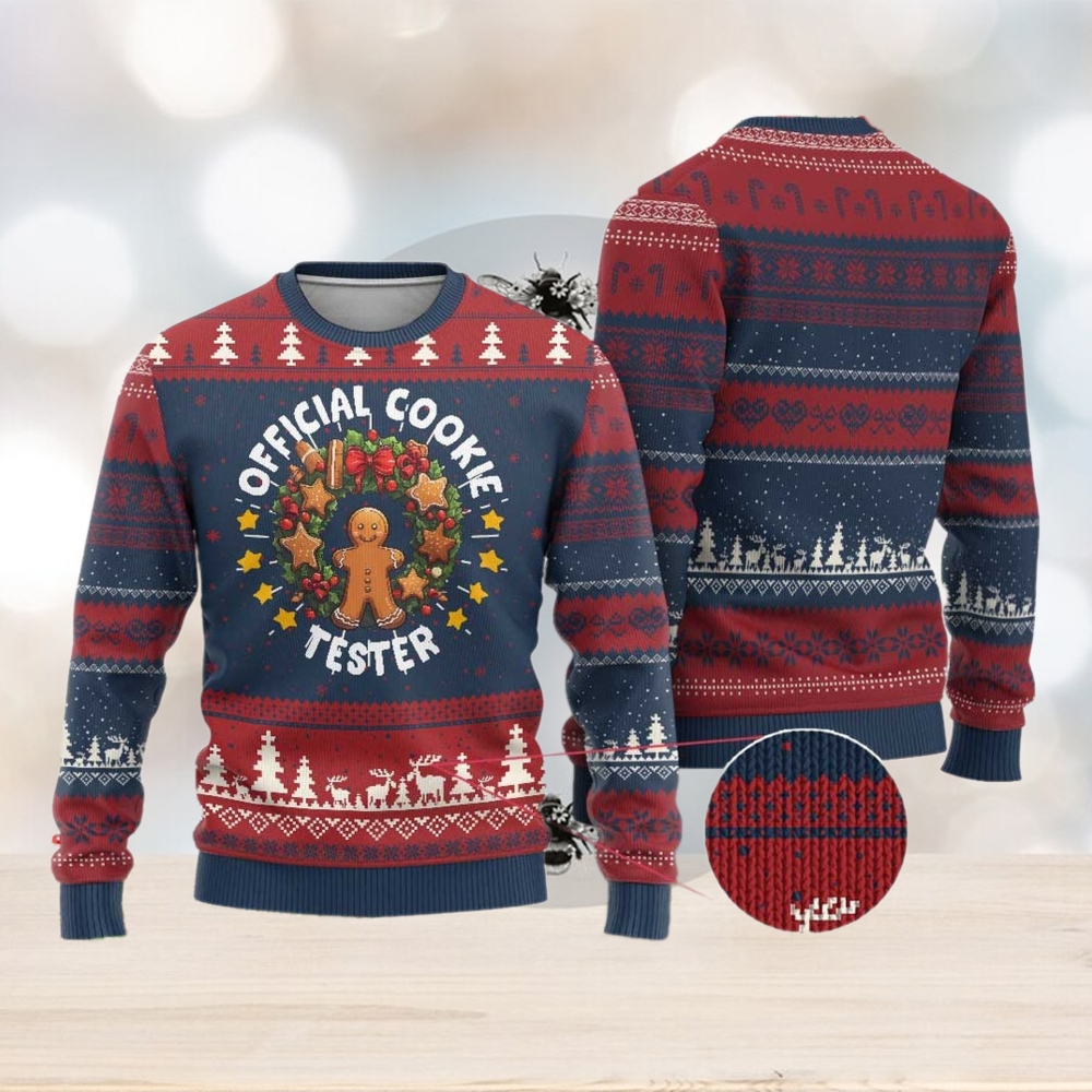 Xmas Baking Ugly Christmas Sweater Official Cookie Tester Gingerbread Xmas Baking Ugly Christmas Sweater Official Cookie Tester Gingerbread