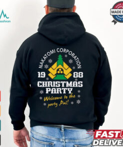 Xmas Die Hard Nakatomi Corporation Welcome Christmas Party Gift T Shirt