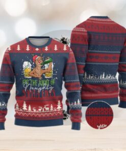 Xmas Drinking Ugly Christmas Sweater Reindeer Beer Drunk I’m The Kind Of Naughty Santa Likes