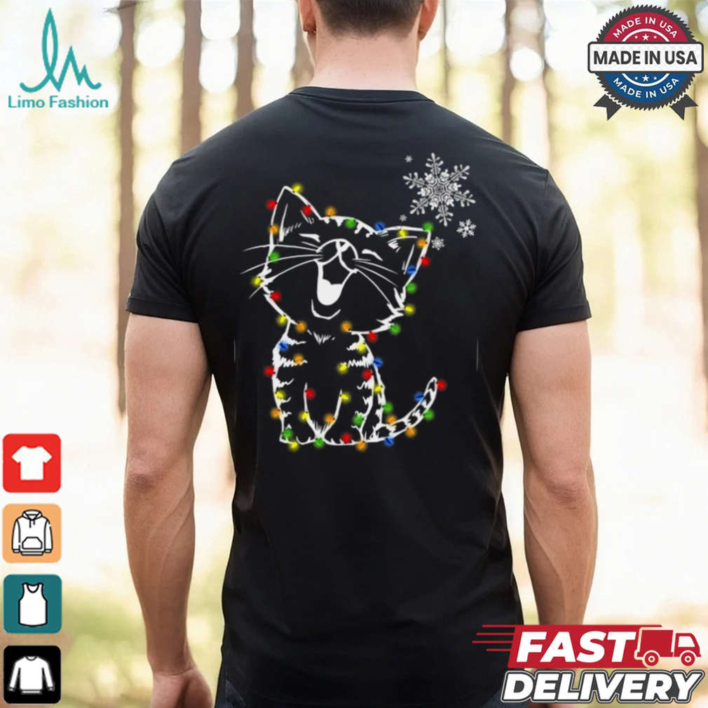 cat 3 xmas animal line Shirt Recovered cat 3 xmas animal line Shirt Recovered