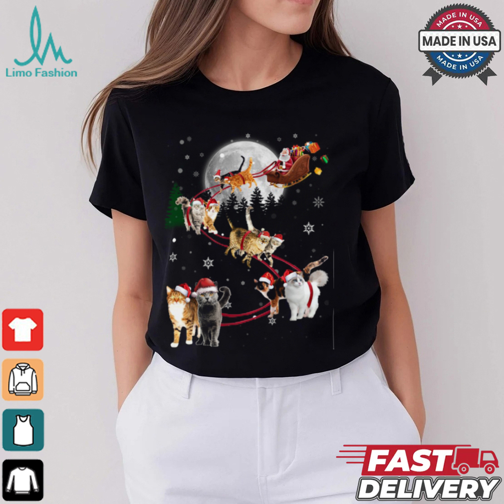 cat 4 santa claus and sky Shirt Recovered cat 4 santa claus and sky Shirt Recovered