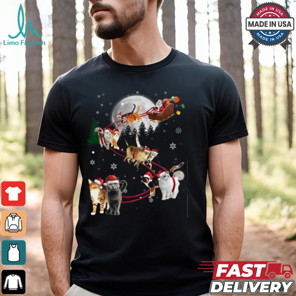 cat 4 santa claus and sky Shirt Recovered cat 4 santa claus and sky Shirt Recovered