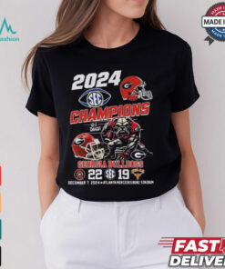2024 Champions Georgia Bulldogs 22 19 Texas Longhorn Shirt