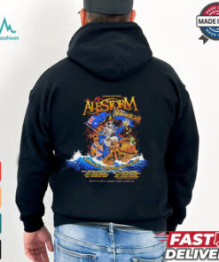 Alestorm & Nekrogoblikon Australia And New Zealand Tour 2025 T shirt