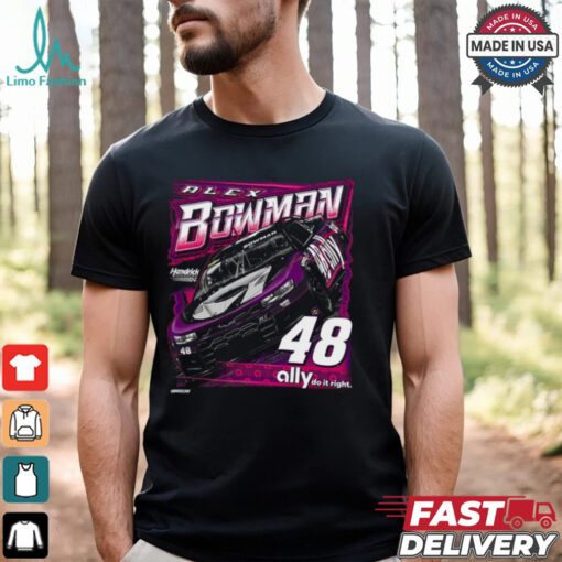 Alex Bowman Hendrick Motorsports Team Collection Car T Shirt