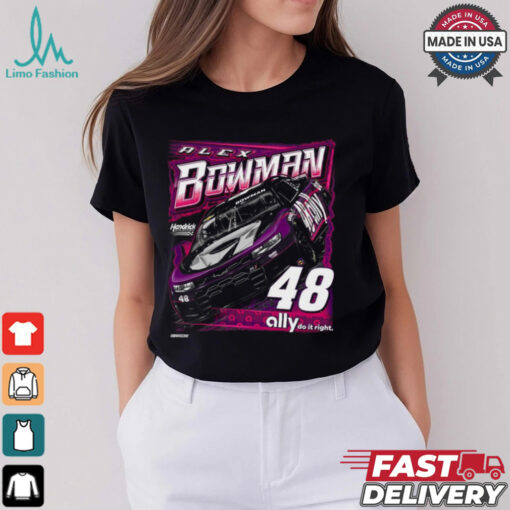Alex Bowman Hendrick Motorsports Team Collection Car T Shirt