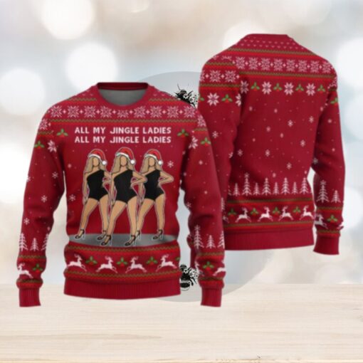All My Jingle Ladies Ugly Holiday Sweater