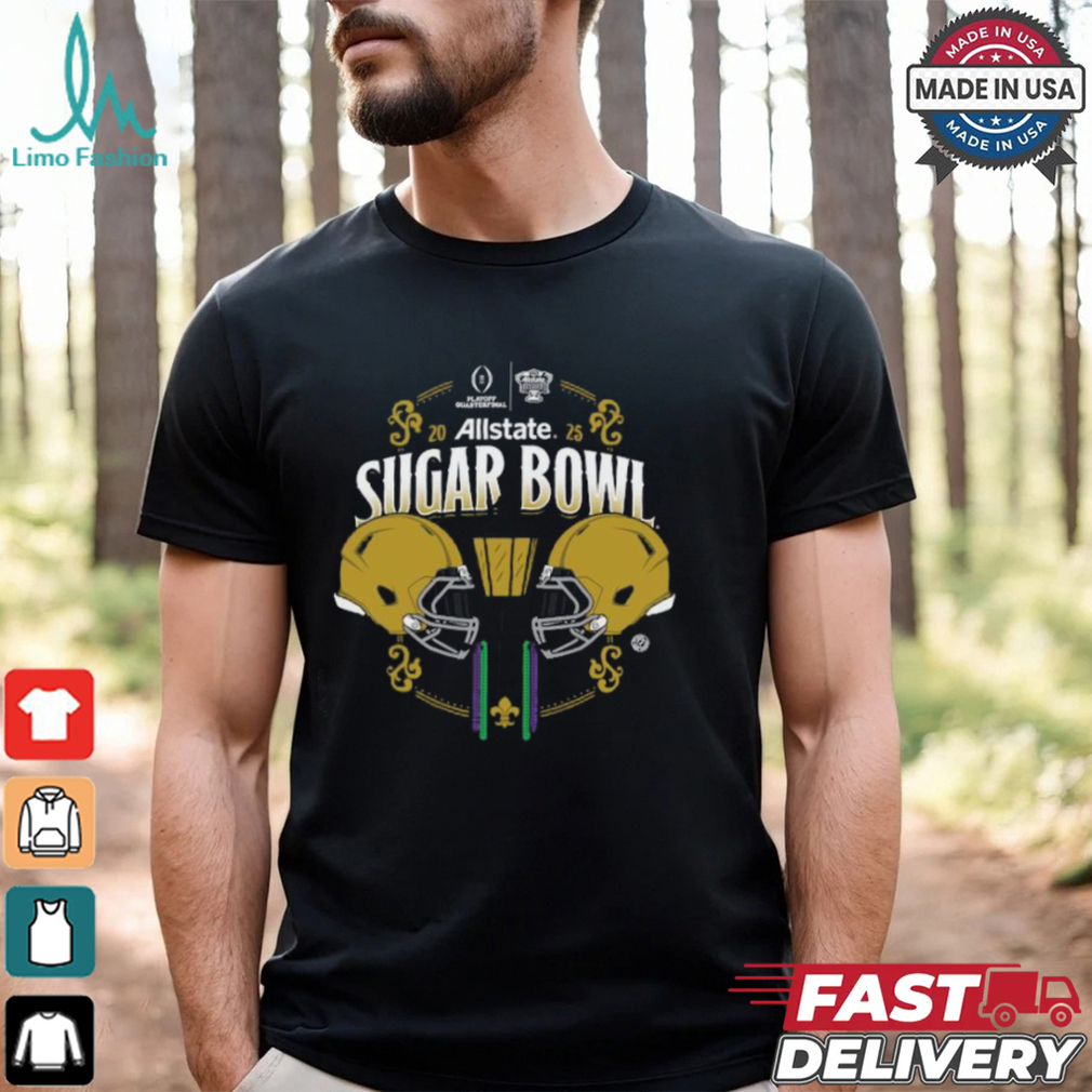 Allstate Sugar Bowl Playoff Quarterfinal Notre Dame Fighting Irish 2025 shirt Allstate Sugar Bowl Playoff Quarterfinal Notre Dame Fighting Irish 2025 shirt