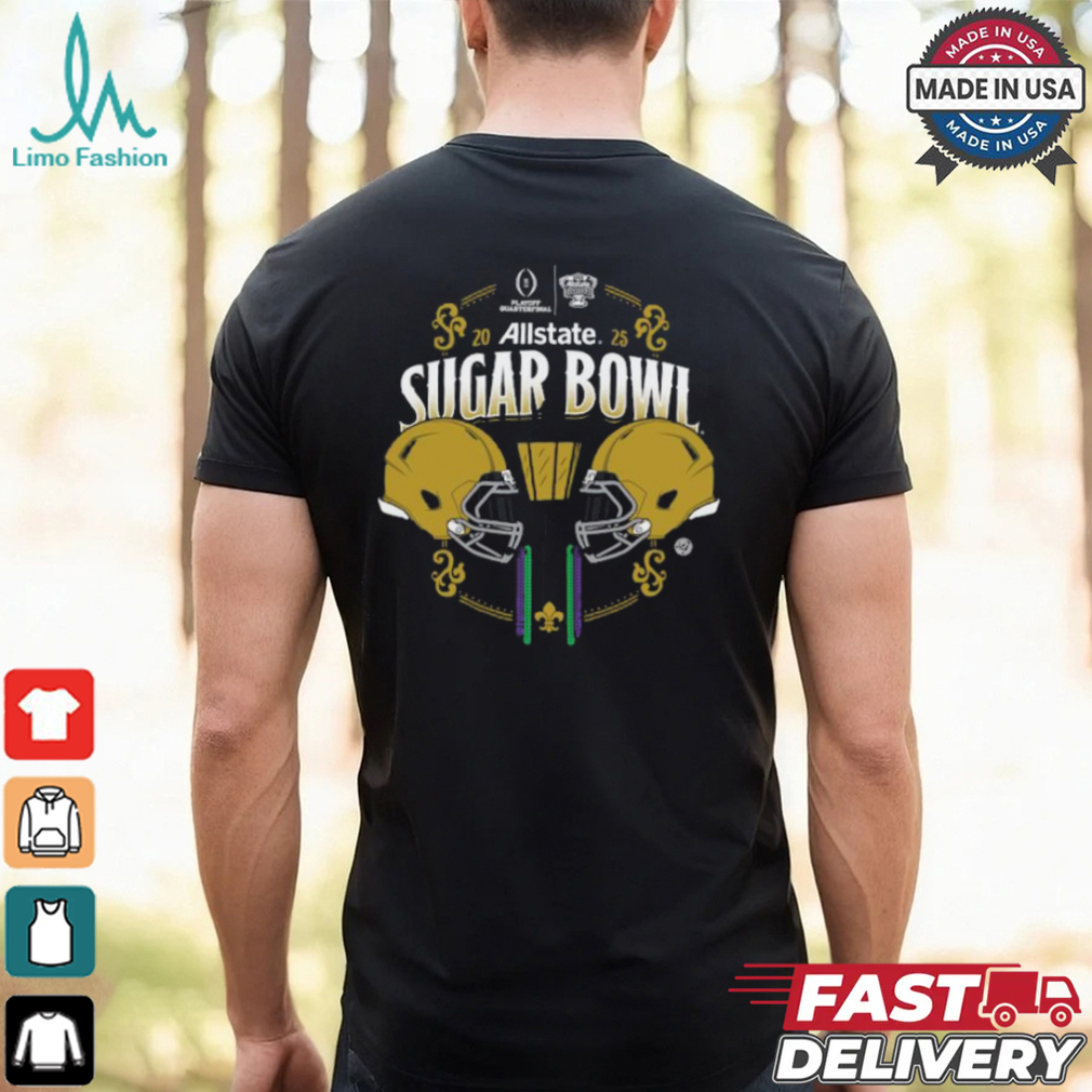 Allstate Sugar Bowl Playoff Quarterfinal Notre Dame Fighting Irish 2025 shirt Allstate Sugar Bowl Playoff Quarterfinal Notre Dame Fighting Irish 2025 shirt