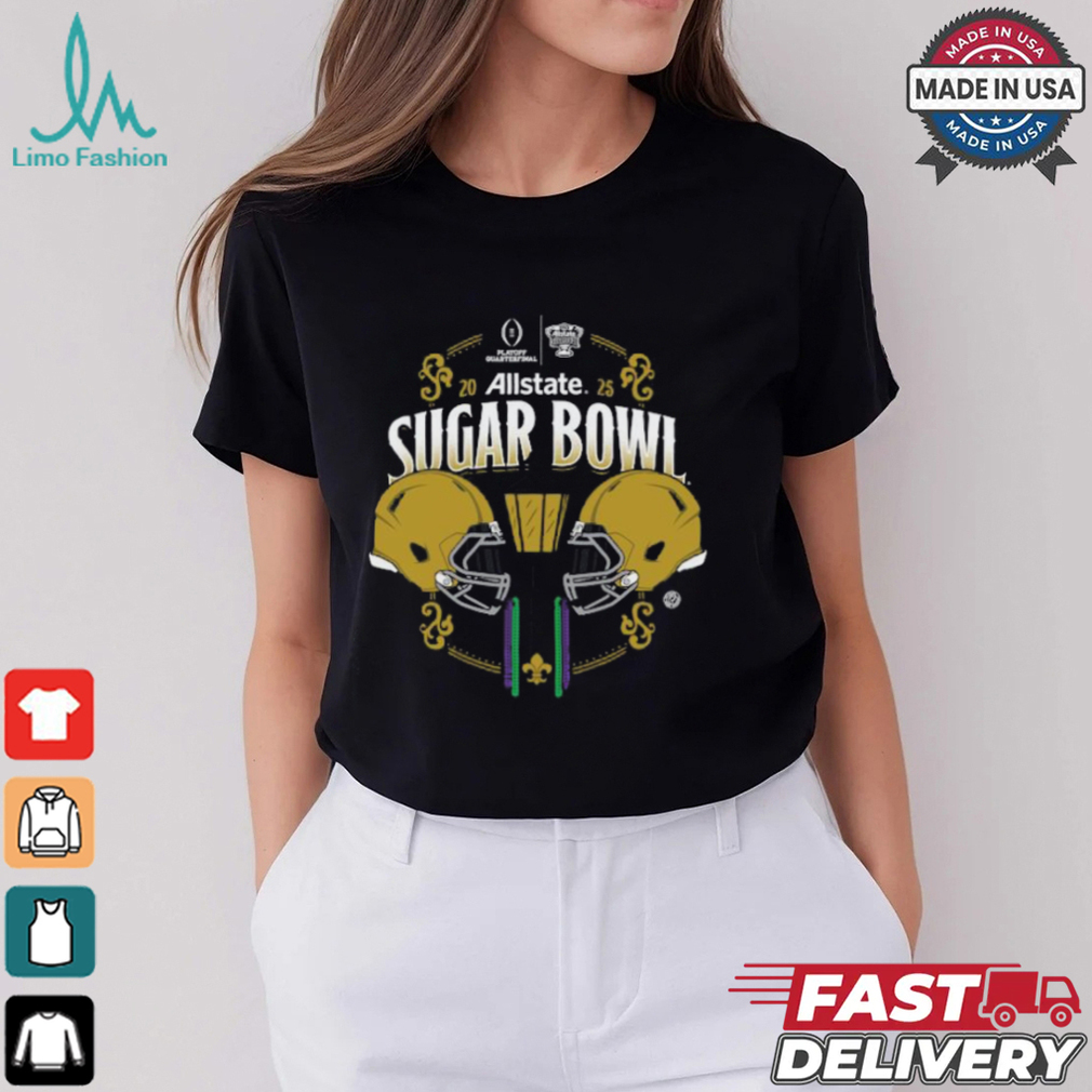 Allstate Sugar Bowl Playoff Quarterfinal Notre Dame Fighting Irish 2025 shirt Allstate Sugar Bowl Playoff Quarterfinal Notre Dame Fighting Irish 2025 shirt