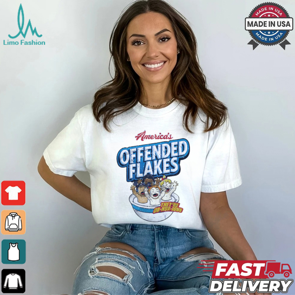 America's Offended Flakes They're Ob Nox Ious T Shirt America's Offended Flakes They're Ob Nox Ious T Shirt