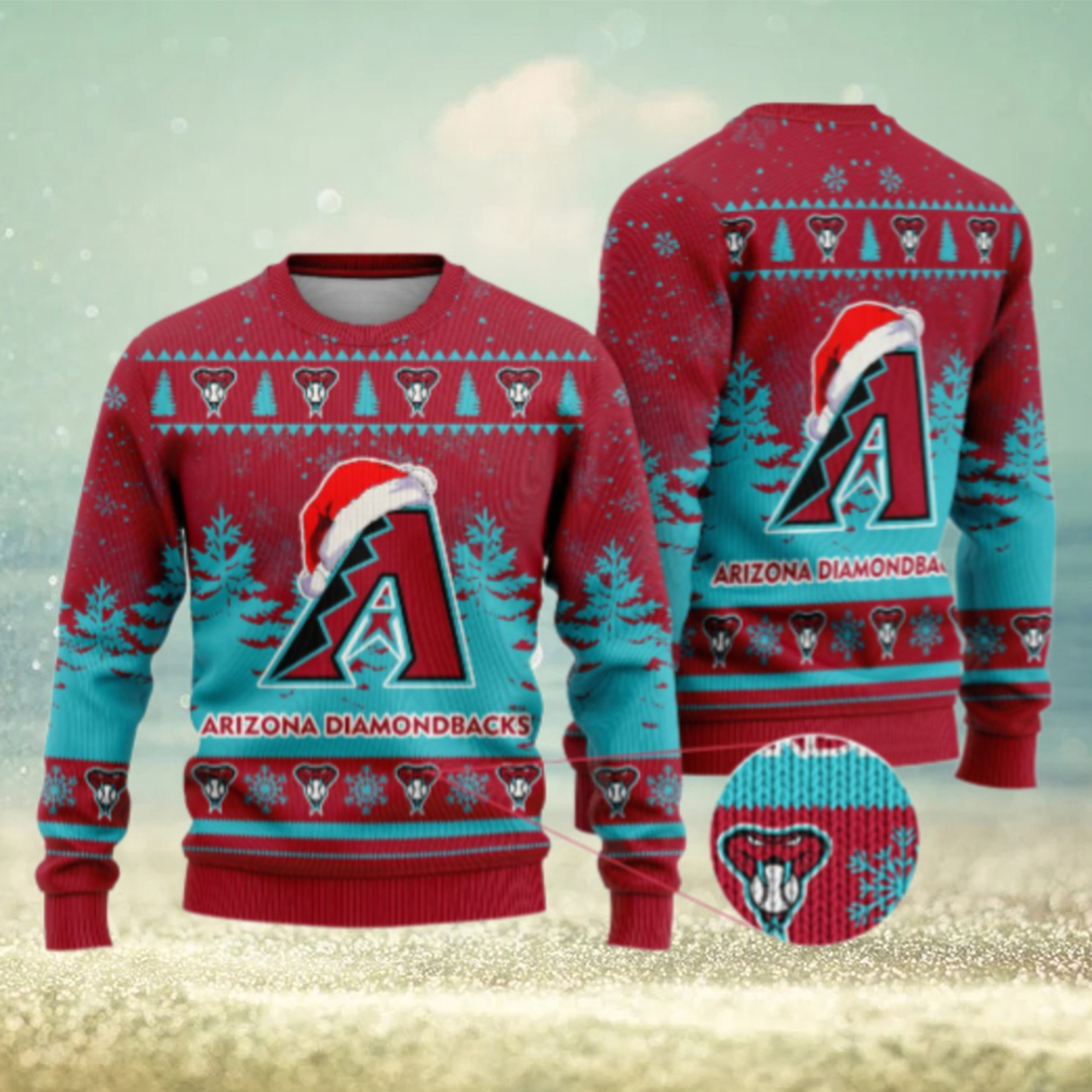 Arizona Diamondbacks Funny Christmas Ugly Sweater Arizona Diamondbacks Funny Christmas Ugly Sweater