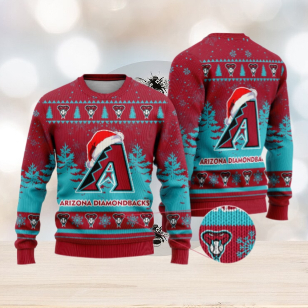 Arizona Diamondbacks Funny Christmas Ugly Sweater Arizona Diamondbacks Funny Christmas Ugly Sweater