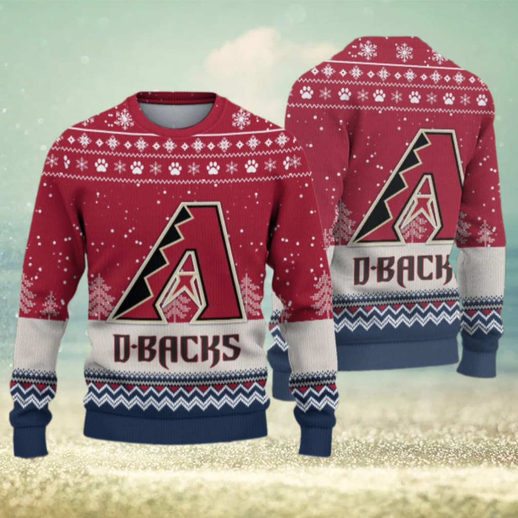 Arizona Diamondbacks Logo Christmas Wool Sweater Arizona Diamondbacks Logo Christmas Wool Sweater
