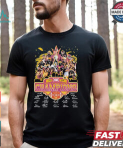 Arizona State Sun Devils Big 12 Champions Of 2024 T Shirt