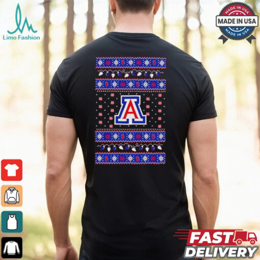 Arizona Wildcats Ugly Christmas light Shirt