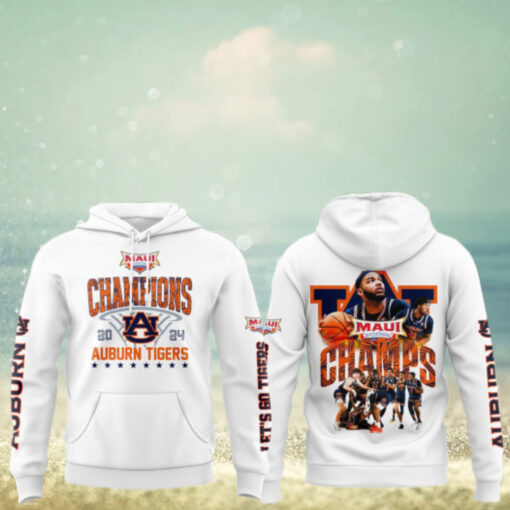 Auburn Men Basketball Champions Maui Invitational 2024 Hoodie