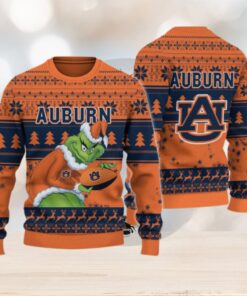 Auburn Tigers Grinch Ugly Christmas Sweater
