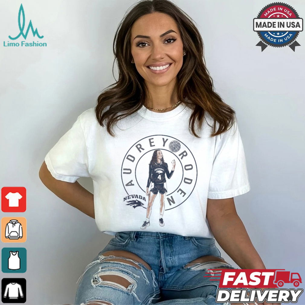 Audrey Roden Nevada Wolf Pack Cartoon t shirt Audrey Roden Nevada Wolf Pack Cartoon t shirt