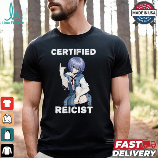 Ayanami Rei Gun Certified Reicist Shirt