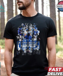 BYU Cougars Team 2024 Valero Alamo Bowl Champions Signatures Shirt