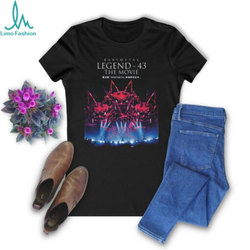 Baby Metal Legend 43 The Movie On January 11th 2025 Unisex T Shirt