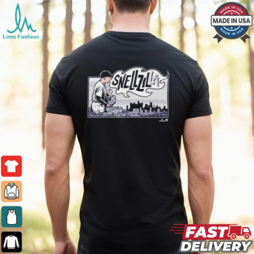 Blake Snell Snellzilla LA Los Angeles Dodgers T shirt