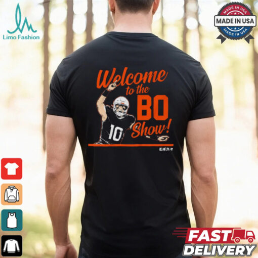 Bo Nix Welcome to the Bo Show Denver Broncos NFL t shirt