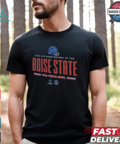 Boise State Broncos 2024 CFP Quarterfinal At The Boise State Vrbo Fiesta Bowl Schedule t shirt