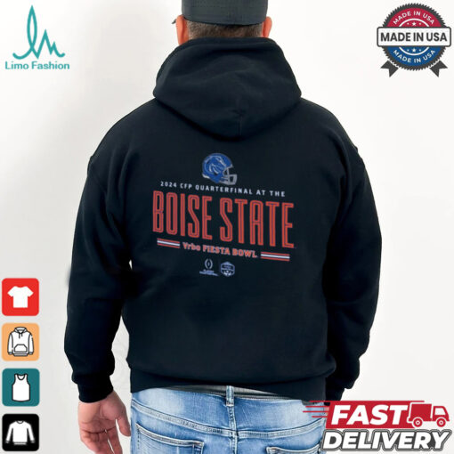 Boise State Broncos 2024 CFP Quarterfinal At The Boise State Vrbo Fiesta Bowl Schedule t shirt