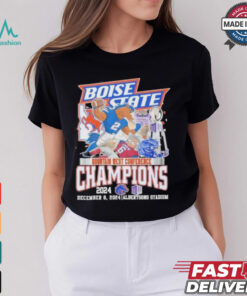 Boise State Broncos 2024 Champions Of Mountain West Shirt