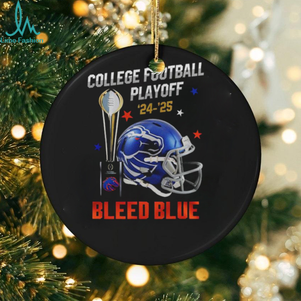 Boise State Broncos College Football Playoff 2024 2025 Bleed Blue T Shirt Boise State Broncos College Football Playoff 2024 2025 Bleed Blue T Shirt