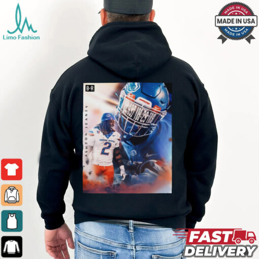 Boise State Broncos Football Ashton Jeanty Historic Season RB1 Bleacher Report Poster t shirt