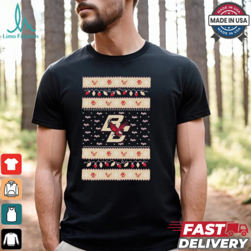 Boston College Ugly Christmas light Shirt
