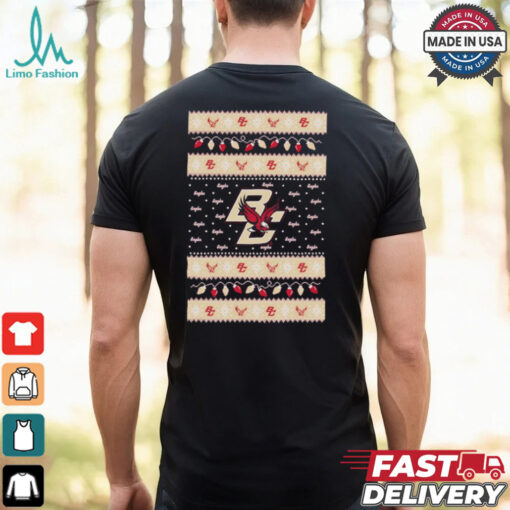 Boston College Ugly Christmas light Shirt