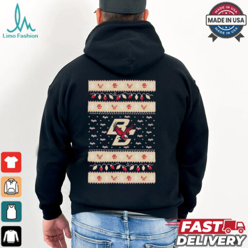 Boston College Ugly Christmas light Shirt
