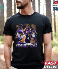 Brian Flores Van Ginkel Minnesota Vikings #43 New T Shirt