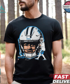 Bryce Young Carolina Panthers NFL football big head 90s graphic shirt