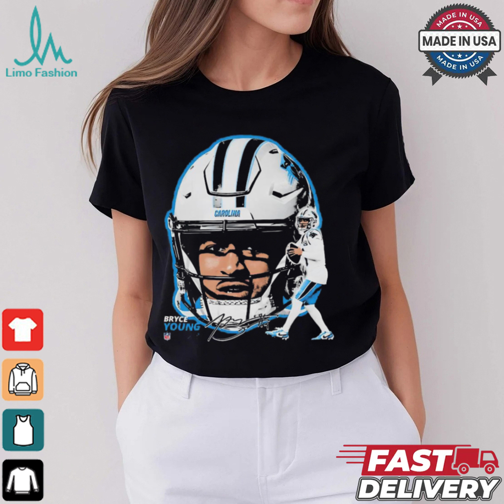 Bryce Young Carolina Panthers NFL football big head 90s graphic shirt Bryce Young Carolina Panthers NFL football big head 90s graphic shirt