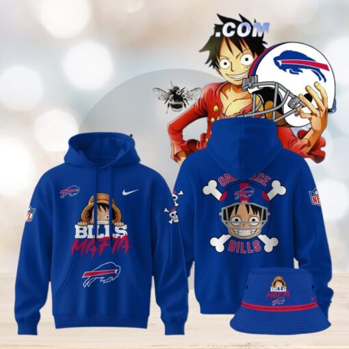 Buffalo Bills x Luffy One Piece For Fans Limited Edition Hoodie