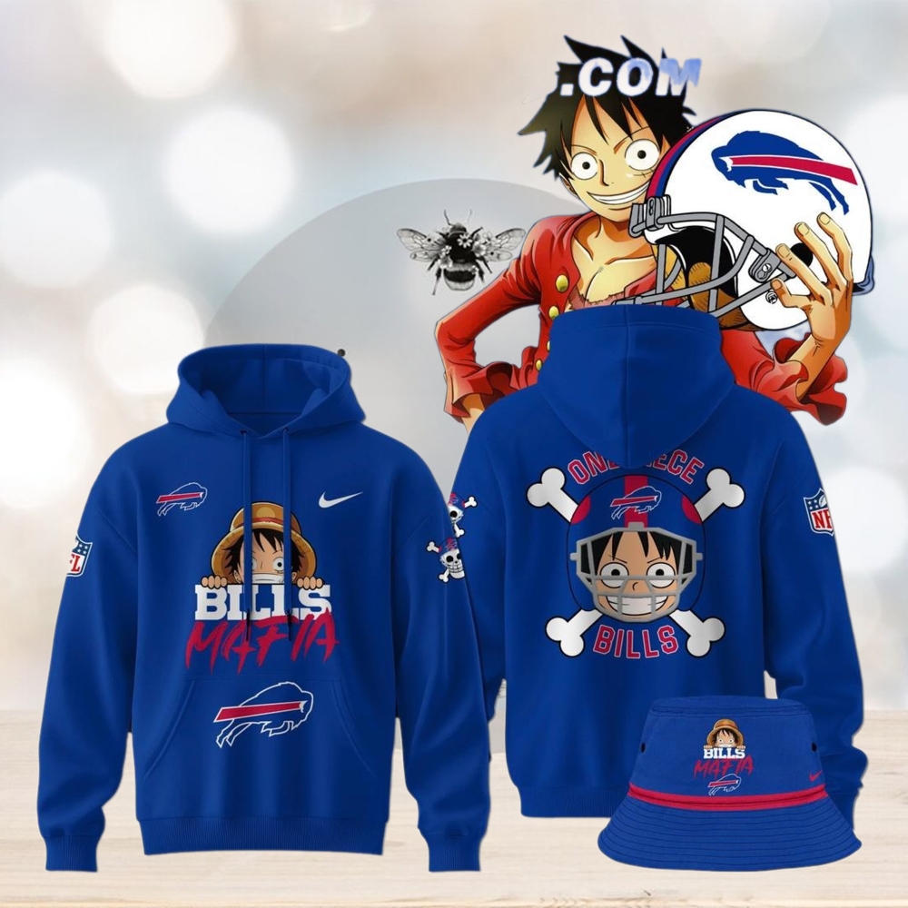 Buffalo Bills x Luffy One Piece For Fans Limited Edition Hoodie Buffalo Bills x Luffy One Piece For Fans Limited Edition Hoodie