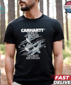 Carhartt Work In Progress 89 89 Detroit Michigan T shỉrt