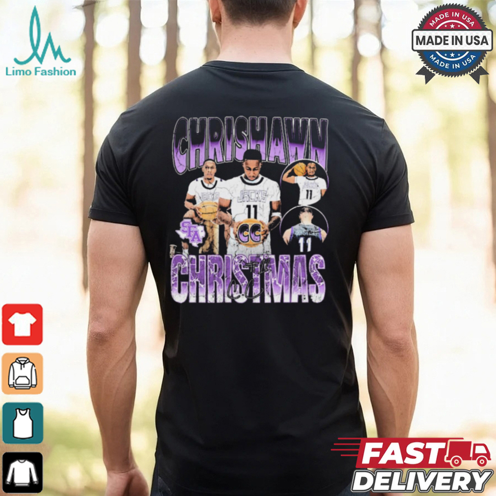 Chrishawn Christmas Stephen F. Austin Lumberjacks 90s Graphic Signature t shirt Chrishawn Christmas Stephen F. Austin Lumberjacks 90s Graphic Signature t shirt