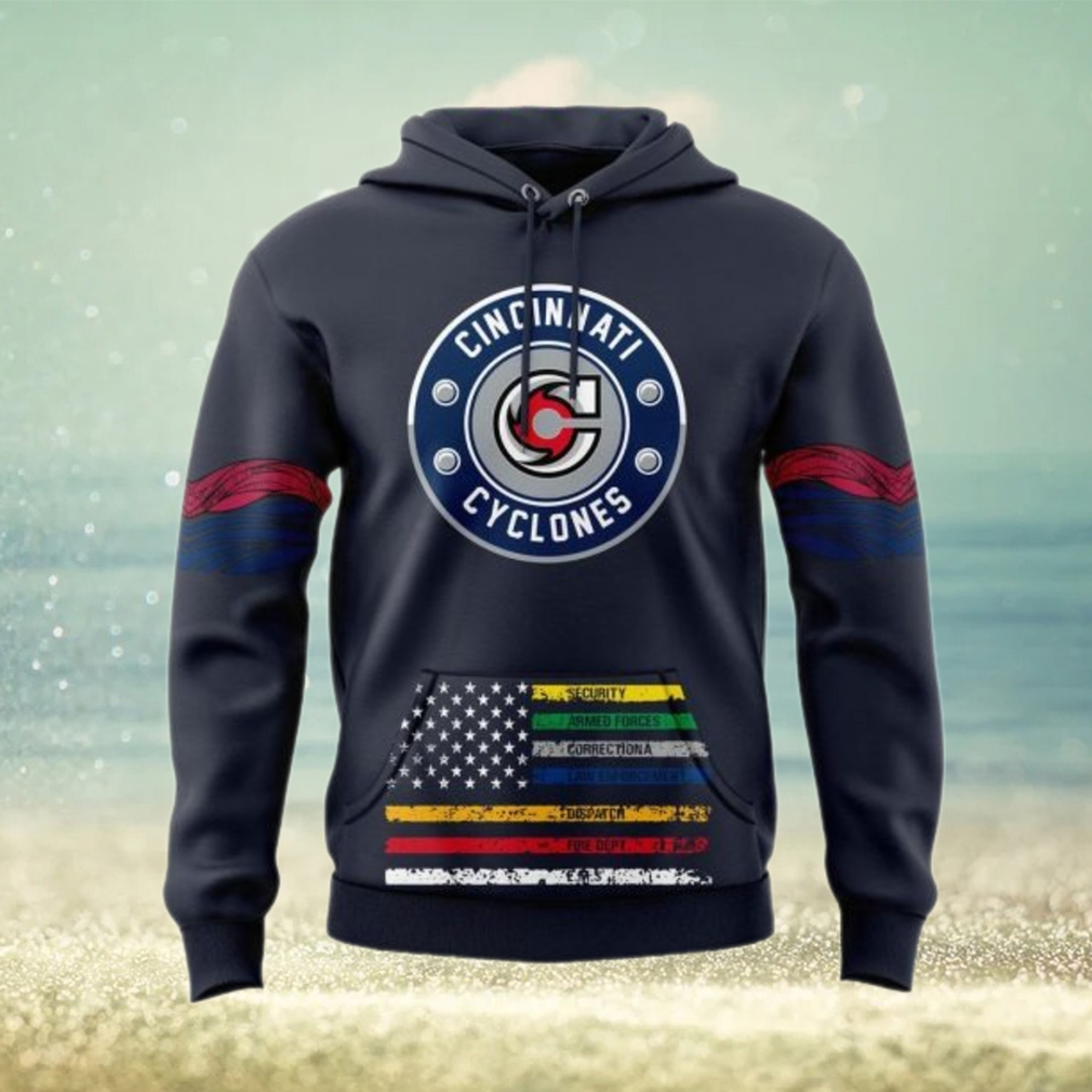 Cincinnati Cyclones x Firefighters For Fans Limited Edition Hoodie Cincinnati Cyclones x Firefighters For Fans Limited Edition Hoodie